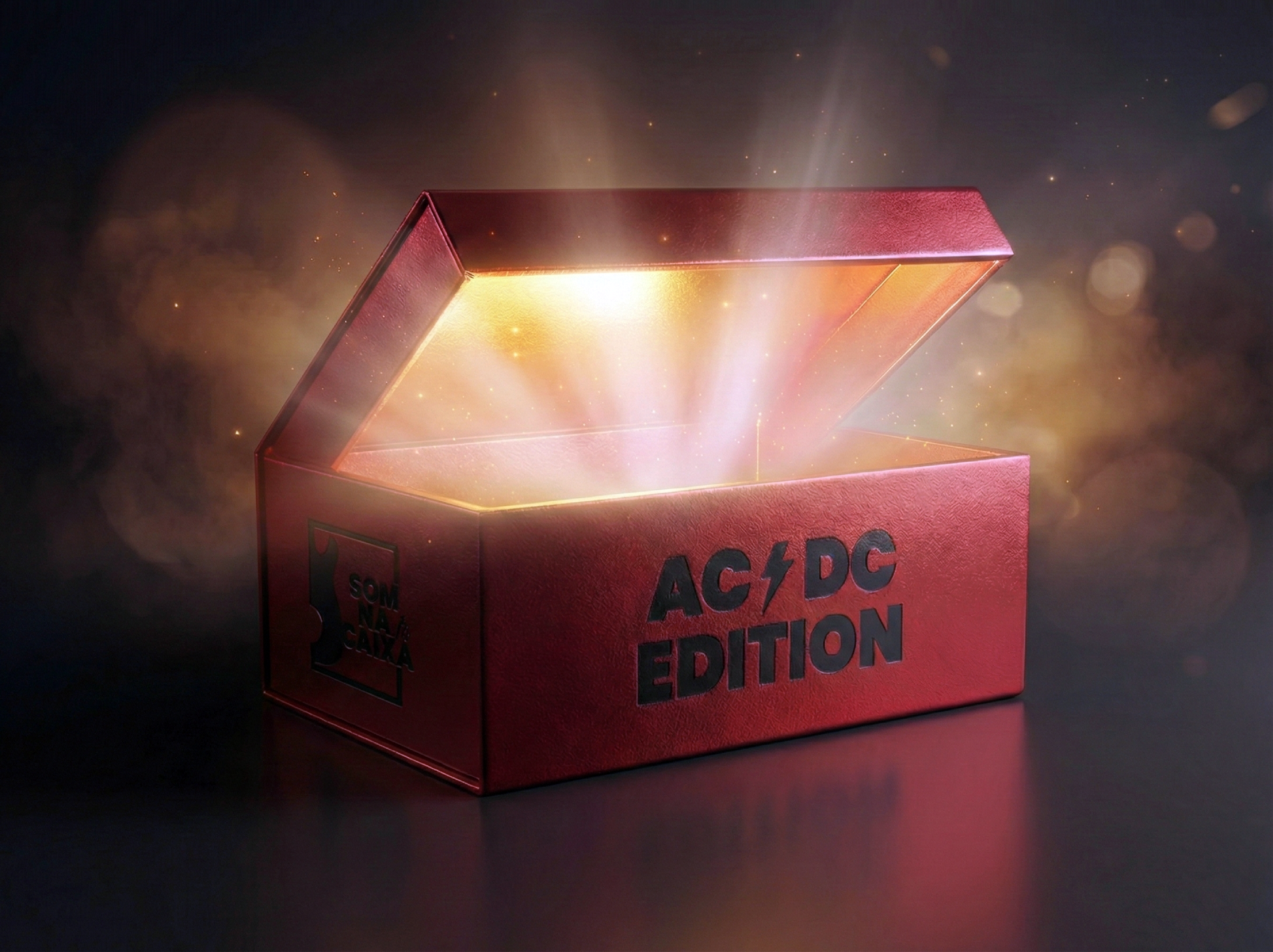 Caixa Aberta revelando o mistério